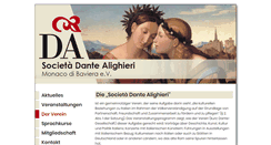 Desktop Screenshot of dante-muenchen.de